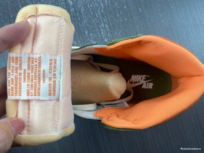 MaikeSneakers Celadon Air High Jordan 1 FB9934-300 OG Craft 0626